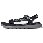 Adidas Comfort Sandalas Pagrindinė Juoda Unisex Sportbačiai Avalynė-Balta Grynasis-Pilkas GV8243 44&frac12;