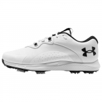 Under Armour Charged Draw 2 Golfo Plati Balta Juoda Vyri&scaron;ki Sportbačiai 3026401-100 45
