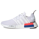 Adidas NMD_R1 Balti Ry&scaron;kiai Raudoni Vyri&scaron;ki Sportbačiai Debesies Baltumo Pagrindinės Juodos Spalvos IF8028 37⅓
