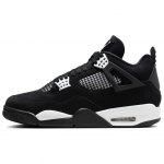 Air Jordan 4 Retro White Thunder Unisex Sportbačiai Juodi FQ8138-001 46