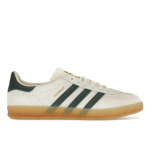 adidas Vyri&scaron;ki Gazelle Indoor Kreminės Baltos Žalios Gumos Unisex Sportbačiai Collegiate-Green IH7502 36