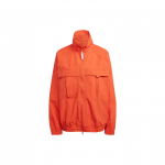 Adidas X Stella McCartney Vienos spalvos striukė su užtrauktuku ir apykakle Moteri&scaron;ka striukė Ry&scaron;kiai raudona HS0035 L