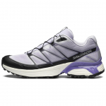 Salomon Xt-Pathway 2 Patogūs universalūs amortizuojantys neslystantys žemi bėgimo bateliai Unisex sportbačiai Violetiniai Sidabriniai L47687100 41⅓