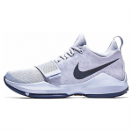 Nike PG 1 EP Glacier Apvalus priekis Suvarstomi Sugeriantys smūgius Neslystantys Žemi Krep&scaron;inio Batai Vyri&scaron;ki kedai Pilki Vidurnakčio Mėlyni 878628-044 40.5