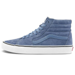 Vans Sk8 Smūgius sugeriantys Patvarūs Lengvi Kvėpuojantys Auk&scaron;ti Skate Batai Unisex Skate Batai Mėlyni VN0A32QG4R2 36.5