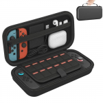Etui pour Nintendo Switch 2 - Pochette Noir de transport rangement housse emplacement cartes de jeux Phonillico&reg; juoda