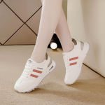 Ženkite ant &scaron;ūdo sportbačiai moteri&scaron;ki 2025 m. rudens nauji Korėjos versija universalūs mink&scaron;tu padu neslystantys laisvalaikio Forrest Gump bėgimo bateliai moterims 37