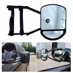 Automobilio vilkimo veidrodėlis prailgintas galinio vaizdo veidrodėlis plataus kampo pagalbinis veidrodėlis, skirtas automobilinio sunkvežimio RV priekabai juoda