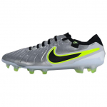 Nike Tiempo Legend 10 Elite Fg Metalinis Sidabro Volt Juodas DV4328-001 39