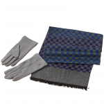 ELSYALN Scarf and Glove Set