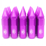 20 vnt. lenktyninių JDM stiliaus prailgintų tiuninginių smaigalių veržlių M12X1.25 / M12X1.5 ratlankiai, aliuminio veržlės, ratlankių priedai A