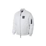 Air Jordan City Of Flight Bomber striukė vyri&scaron;ka vir&scaron;utinė apranga Balta 911314-100 XXXL