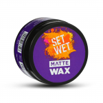 Set Wet Plaukų va&scaron;kas vyrams Matinis va&scaron;kas 60g 1 pakuotė Stiprios fiksacijos Natūrali matinė apdaila Per&scaron;ukuojamas