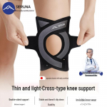 Profesionali kelio menisko atrama sporto traumoms - Unisex mova girnelės sąnario apsaugai L [Leg circumference 35-45cm, Weight 50-70kg]