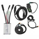 Elektrinio dviračio konversijos rinkinys DC 36V 48V 7A &bdquo;pasidaryk pats&ldquo; dviračio ličio baterijos modifikuotas valdiklio priedai be&scaron;epetėliams