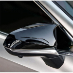 Lexus NX350 RX350 2015-2024 &Scaron;oninio vaizdo veidrodžio dangtelio perdangos Blizgios juodos