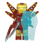 Geležinis žmogus Marvel Superherojus Anime Figūrėlė Statybiniai Blokeliai Veiksmo Figūrėlė Papildomas Modelis Rekvizitas Kolekcija Rankdarbiai Dovana Žaislai Vaikams