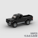 MOC Visureigis Automobilis Statybinės kaladėlės Pikapas Kaladėlės Visureigis Džipas SUV Humvee Greičio lenktynės Miestas Kelionė Visureigis Techninė transporto priemonė