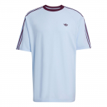 Adidas Originals Britcore Ringer Laisvo kirpimo apvalios apykaklės sportiniai trumparankoviai mar&scaron;kinėliai Vyri&scaron;ki vir&scaron;utiniai drabužiai HZ3831 XL