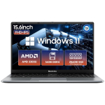 Blackview Acebook 6 ne&scaron;iojamas kompiuteris su AMD Ryzen 5 3500U, 16 GB RAM, 256/512 GB SSD, integruota grafika, Windows 11 Home, 180&deg; (16+256)3500U pilka