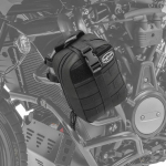Sacoche de protection - Dark Gear - 4L - Nylon 600D - &Eacute;tanche et anti-poussi&egrave;re juoda
