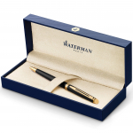 Oficialus Waterman Metropolitan rutininis ra&scaron;iklis Essential Black, prabangaus prekės ženklo dovaninis ra&scaron;iklis, GT, S0920660,