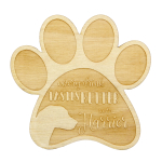 Harrier - Mug coaster, engraved coaster with dog, gift for dog lover by Art-Dog brand