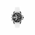 &bdquo;Diesel Watch&ldquo; kvarcinio mechanizmo, silikoninio dirželio, juodo ciferblato, vyri&scaron;ki laikrodžiai DZ7478 Black Dial