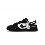 Nike Dunk Gotikiniai žemi krep&scaron;inio/riedlenčių batai Unisex Juodi Balti HV5980-231(Komanda619-) 40