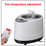 1500W 3L 220-240V Generatorius Garų SPA Puodas Ma&scaron;ina su Nuotolinio Valdymo Pultu Namams Didelė Pirties Garintuvas Kūno Terapijai Atsipalaidavimo Pirties Garintuvas Puodas