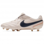 Nike Tiempo Ligera FG futbolo bateliai su smeigėmis kietai dangai Unisex Ekrū IQ0895-240 43