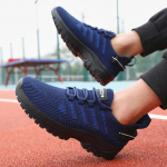 2025 M. Vyri&scaron;ki Batai Auk&scaron;tos Kokybės Vyri&scaron;ki Sportiniai Batai Moteri&scaron;ki Madingi Sporto Salės Laisvalaikio Lengvi Dydžiai Zapatillas Hombre 36 mėlyna
