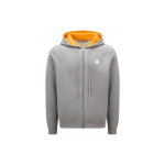 Moncler Vienos spalvos su gobtuvu Laisvalaikio striukė Vyri&scaron;kos striukės Pilka I10918G00042M2818984 XXL
