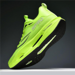 Red Hare 9 Pro Anglies Plok&scaron;tės Bėgimo Bateliai - Kvėpuojantis Tinklelis, Smūgio Absorbcija, Greičio Lenktynės, Vasaros Sportiniai Kedai Studentams. 39 fluorescencinė žalia spalva