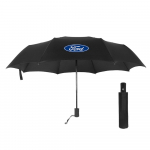 12 &scaron;onkaulių automati&scaron;kai susilankstantis skėtis nuo saulės ir lietaus Ford Fiesta Mondeo Fusion Explorer Escape Shelby Edge Kuga MK6 black