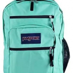Jansport Daugiafunkcinis Ne&scaron;iojamojo Kompiuterio Kuprinė &ndash; Atspari Vandeniui, Didelės Talpos Kasdienė ir Kelioninė Kuprinė 34L mėtų žalios spalvos