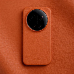 Melkco 100% natūralios odos magnetinis dėklas Xiaomi 17 Ultra belaidžiam įkrovimui, paprastas karvės odos kietas galinis dangtelis, su mažmeninės prekybos dėžute For Xiaomi 17 Ultra