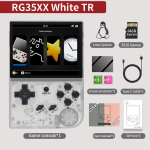 ANBERNIC RG35XX Plus/RG35XX Retro delninė žaidimų konsolė 3,5&Prime; IPS ekranas Linux Ne&scaron;iojamas vaizdo žaidimų grotuvas Palaiko HD-M-I TV i&scaron;vestį