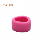 3D Velykų triu&scaron;io kiaulytės silikoninių saldainių &scaron;okoladinio fondanto pelėsio torto dekoravimo įrankių dekoras 1