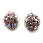 Les Tr&eacute;sors De Lily [J6021] - Boucles Cr&eacute;ateur 'Sissi' rose ry&scaron;kiai rožinė