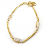 Altesse [K6374] - Bracelet Plaqu&eacute; Or 'Scarlett' 2 tons