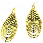 Les Tr&eacute;sors De Lily [L5766] - Boucles Cr&eacute;ateur 'Kilimanjaro' dor&eacute;