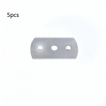 Daugiafunkcis stiklo keraminės kaitlentės grandiklio valiklis su peiliuku, skirtas valyti viryklės įrankius Peilis 5 pcs Blade