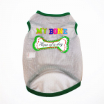 Tinkliniai mar&scaron;kinėliai Mink&scaron;ti &scaron;uniuko kvėpuojantys &scaron;unų drabužiai Mieli naminių &scaron;unų drabužiai Animacinių filmų drabužiai Vasariniai mar&scaron;kinėliai Laisvalaikio liemenės mažiems gyvūnėlių reikmenims XS