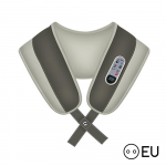 Nugaros ir kaklo masažas elektrinis kūno masažuoklis infraraudonųjų spindulių &scaron;ildomas minkymo biure ir namuose elektrinis kaklo masažuoklis su voleliu atpalaidavimas EU