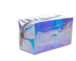 eTya Laser Transparent Waterproof Travel Women Clear PVC Beauty Makeup Organizer Pouch Bags