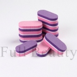 20 vnt Mini Mix Spalvinga nagų dildė Kempininė &scaron;lifavimo &scaron;lifavimo Profesionalios manikiūro buferinės dildės 20Pcs rožinė