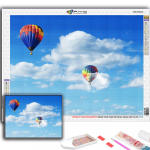 Siuvinėjimo kryželiu rinkinys &bdquo;pasidaryk pats&ldquo; deimantinis siuvinėjimas kar&scaron;to oro balionu deimantinis dažymas namų dekoras Full Round 20X30CM