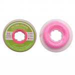 Dantų ortodontinė elastinė galios grandinė guma, ypač didelio stiprumo maitinimo grandinė, uždaro atstumo ritė 4,75 m Closed rožinė