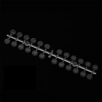 120 vnt ta&scaron;kų plok&scaron;čio dugno spalvų kortelės buteliuko dugno buteliuko dangtelis nagų lako spalvos ekrano lentos manikiūro įrankis gryna